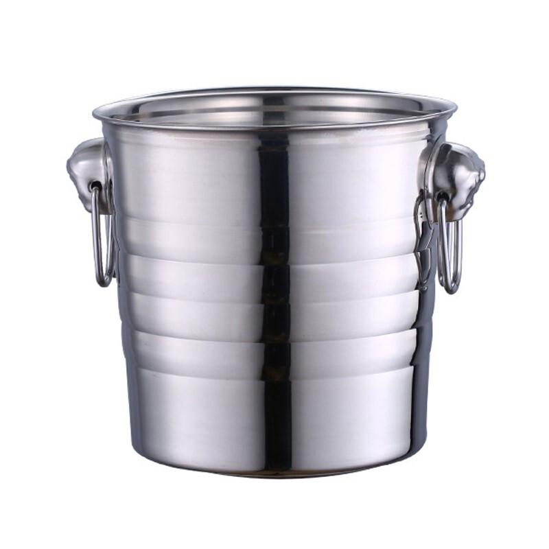 5L Stainless Steel Portable Ice Bucket