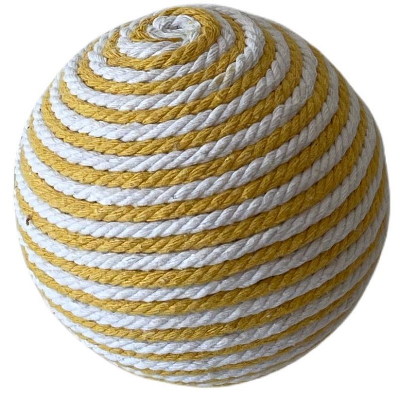 Cat scratching ball sword hemp ball hemp rope ball does not drop crumbs to tease the cat toy ball cat self-hi artifact grinding teeth resistant