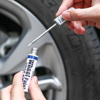 For Auto Scratch Repair Parts 1pc 12ml Wheel Touch Up Paint Cleaner Marker Pen Car Tyre Paint Brush Painting Pens