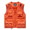 European and American Spring and Autumn Mesh Quick-drying Vest Men's Leisure Outdoor Multi-bag Fishing Photography Vest