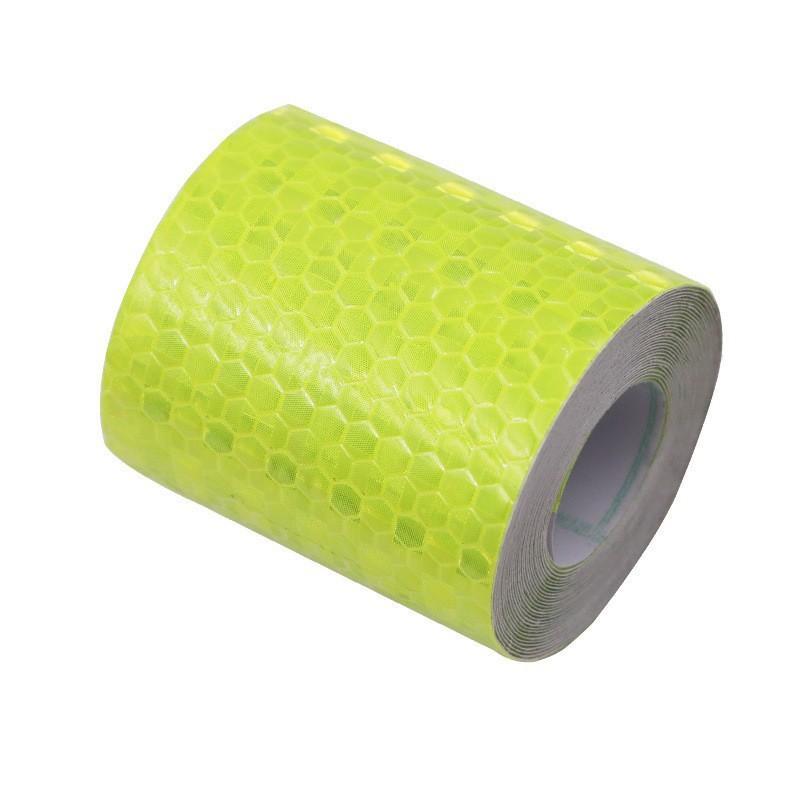 High Visibility Honeycomb Design Reflective Tape Waterproof Self-Adhesive for Bike Motorcycle Vehicle Safety