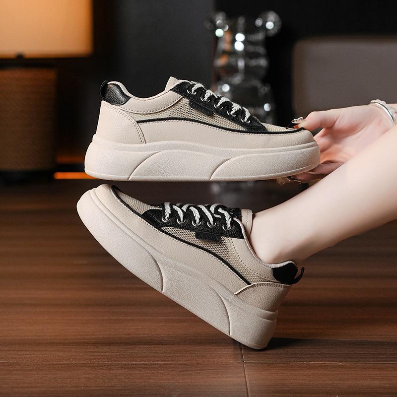 

Женская обувь, летняя, новая, повседневная, обувь для сноубординга, женская, студенческая, спортивная обувь, универсальная, обувь для папы на платформе, маленькие белые туфли 40