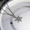 European-American Gothic Star Pendant Necklace - Silver Chain, Multi-style Cross Design
