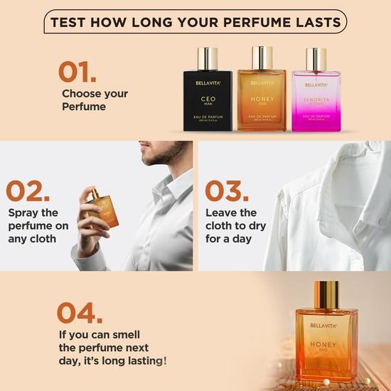 Bella Vita Apa de parfum unisex Honey Oud de lux cu bergamota, paciuli, vanilie|Parfum premium, de lunga durata dulce si condimentat pentru barbati si femei 100 ml