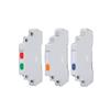 1Pcs 24V 220V Ac/Dc Track Type Signal Lamp Jd9 Din Rail Indicator Light Tri-Color Dual Color Light Red Green Yellow