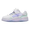 Anta Kids Fashion Trendy Versatile Kids Skate Shoes Kids Sneakers Anta-White Misty-Purple Brocade-Green 322539931-4