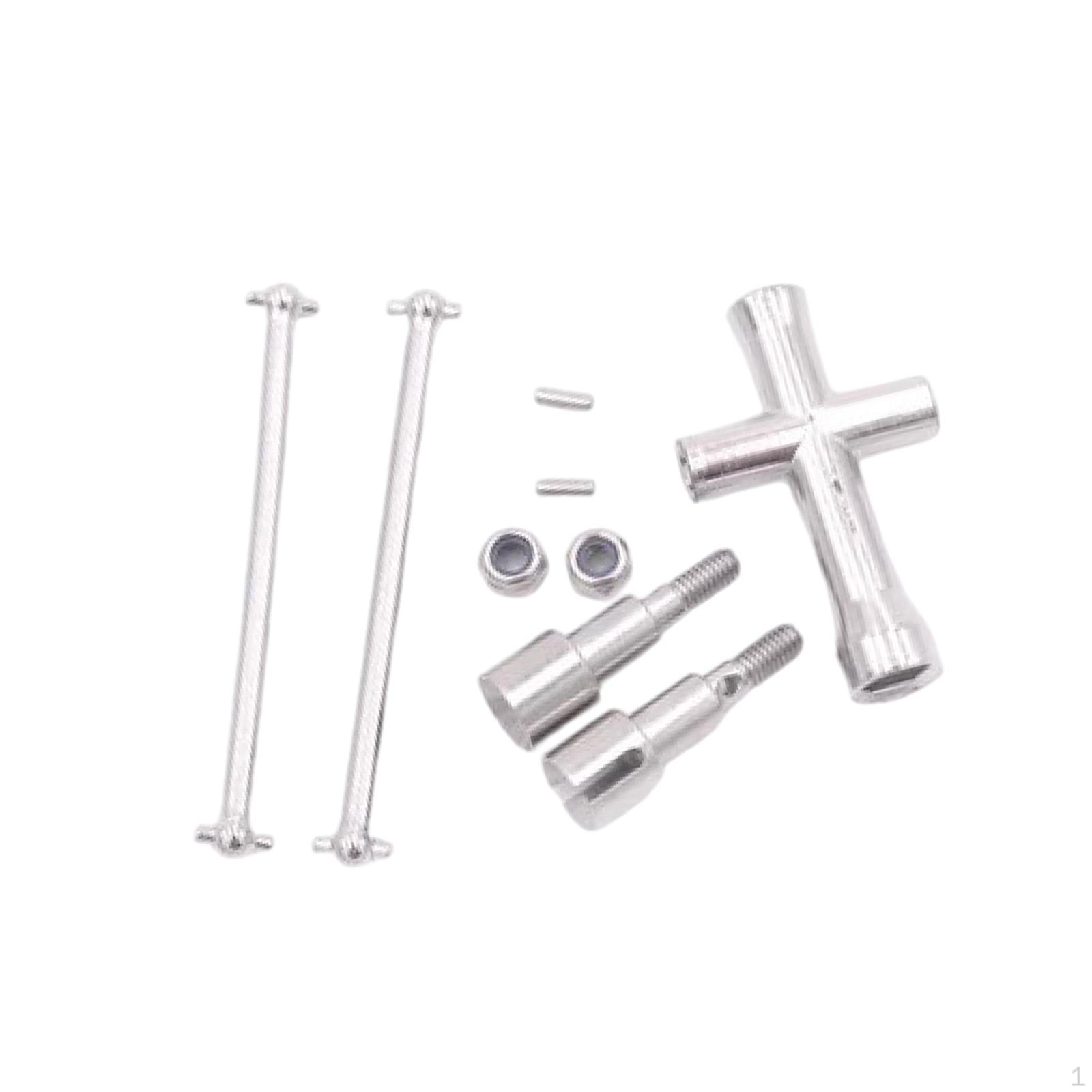 

1/16 RC Car Rear Drive Shaft Accessory Sturdy Lightweight CVD Model Vehicle