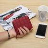 Women Short Wallets PU Leather Female Purse Plaid Cardholder Wallet Fashion Small Women Zipper Wallet With Purse