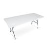 Tavolo da Catering da Giardino Pieghevole 180 Cm Plonos Bianco