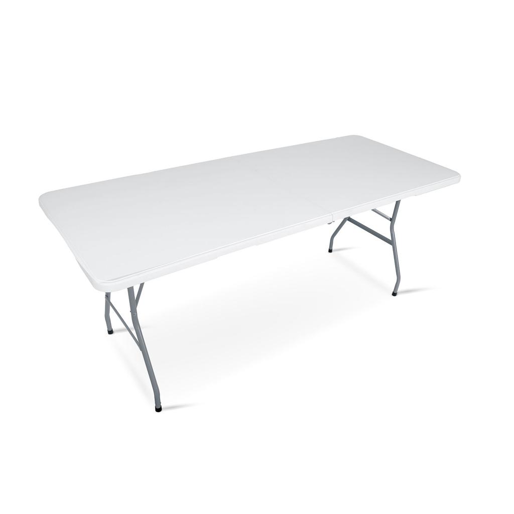 Tavolo da Catering da Giardino Pieghevole 180 Cm Plonos Bianco