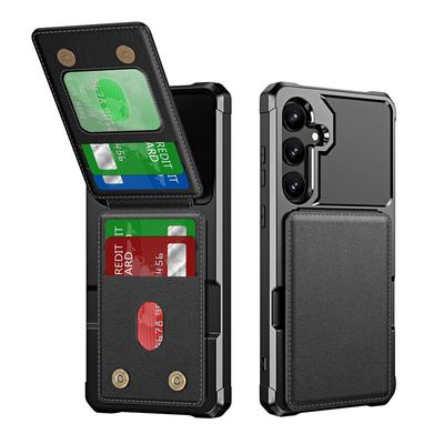 Suitable for Samsung A05S Upper and Lower Flip Card Case Mobile Phone Case A56 Card Anti Fall Wallet Protection Case