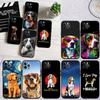 CJ16 Beagle Dog Soft Shell Phone Case for iPhone 16 15 14 13 12 Pro Max Plus Mini