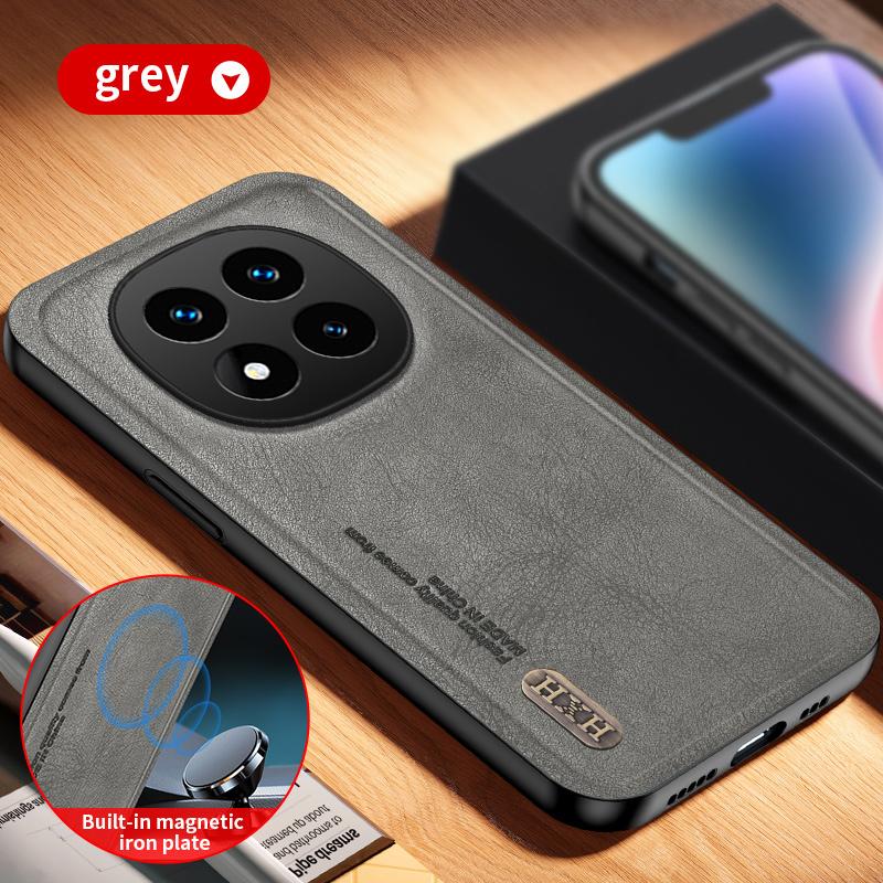 Magnetic for Xiaomi Redmi Note 14 Pro 14 4G 5G Case Leather Matte Full Camera Protect Cover Soft Bumper Shockproof Shell Fundas