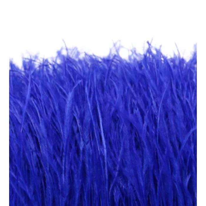 FeatherBeatiful 1meter Black Ostrich Feathers Trim Cloth Sideband Ostrich Feather Trims Clothing Wedding Feather Ribbon Sewing Decorati