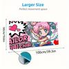 Sailor Moon Print  Cushion Non-slip Laptop Tablet Big Mousepad XXL Mat Mini PC Playmat With Lock edge