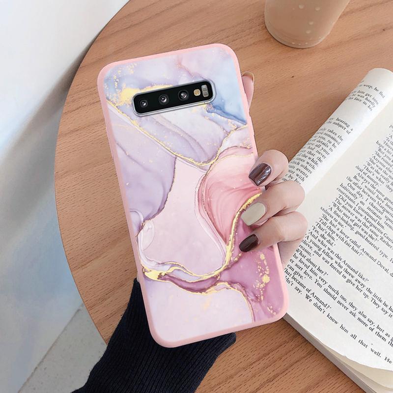 Case For Samsung Galaxy S10 S10E S 10 Plus Soft Silicone TPU Back Cover Case Protective Coque For Samsung S10+ Funda S 10E Capa