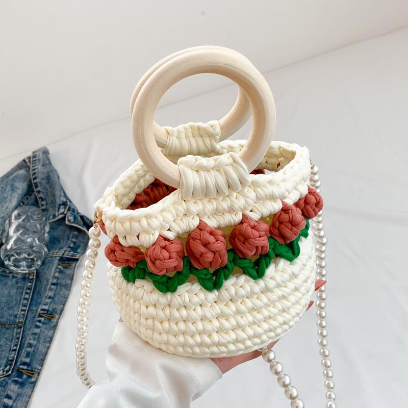 Tulip Hand-Woven Crossbody Bag DIY Kit - Perfect Gift for Your Bestie or Girlfriend