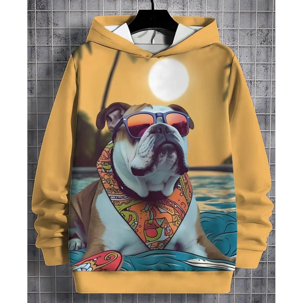 Fashion Animal 3D Graphic Hoodies Men Fashion Casual Longsleeve Pullover Sweatshirts Tops Designer Clothes Women In Jackets