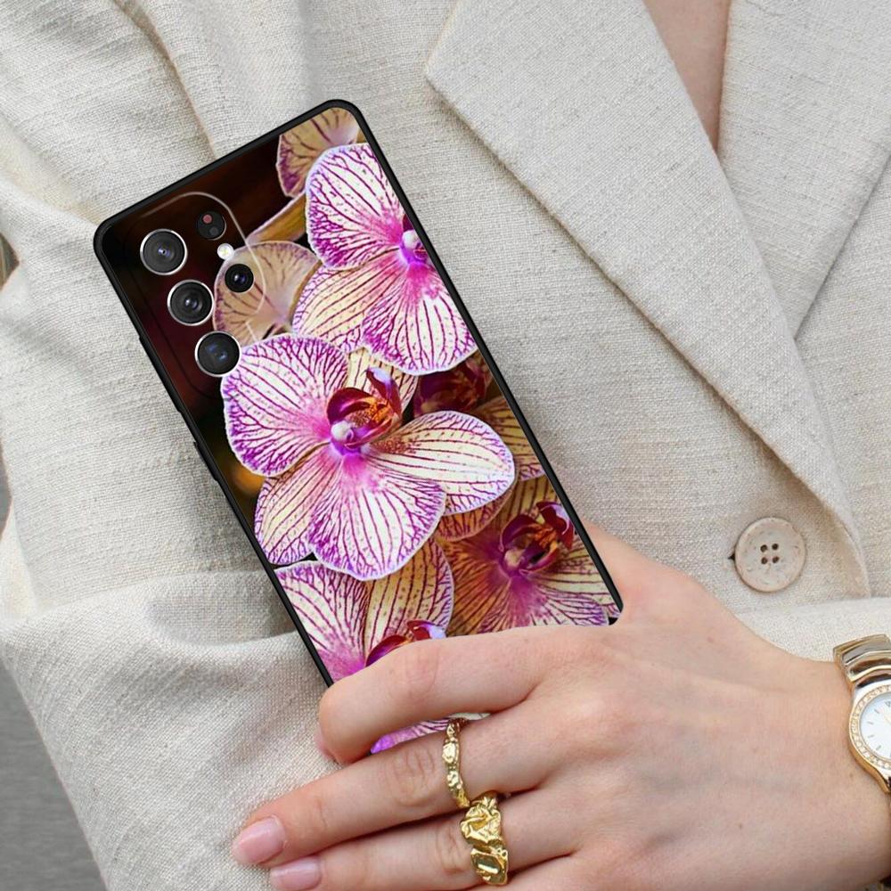 Various Flowers Cell Phone Case for Samsung Galaxy S26 Ultra S25 S24 S23 S22 S21 S20 Note10 Cover