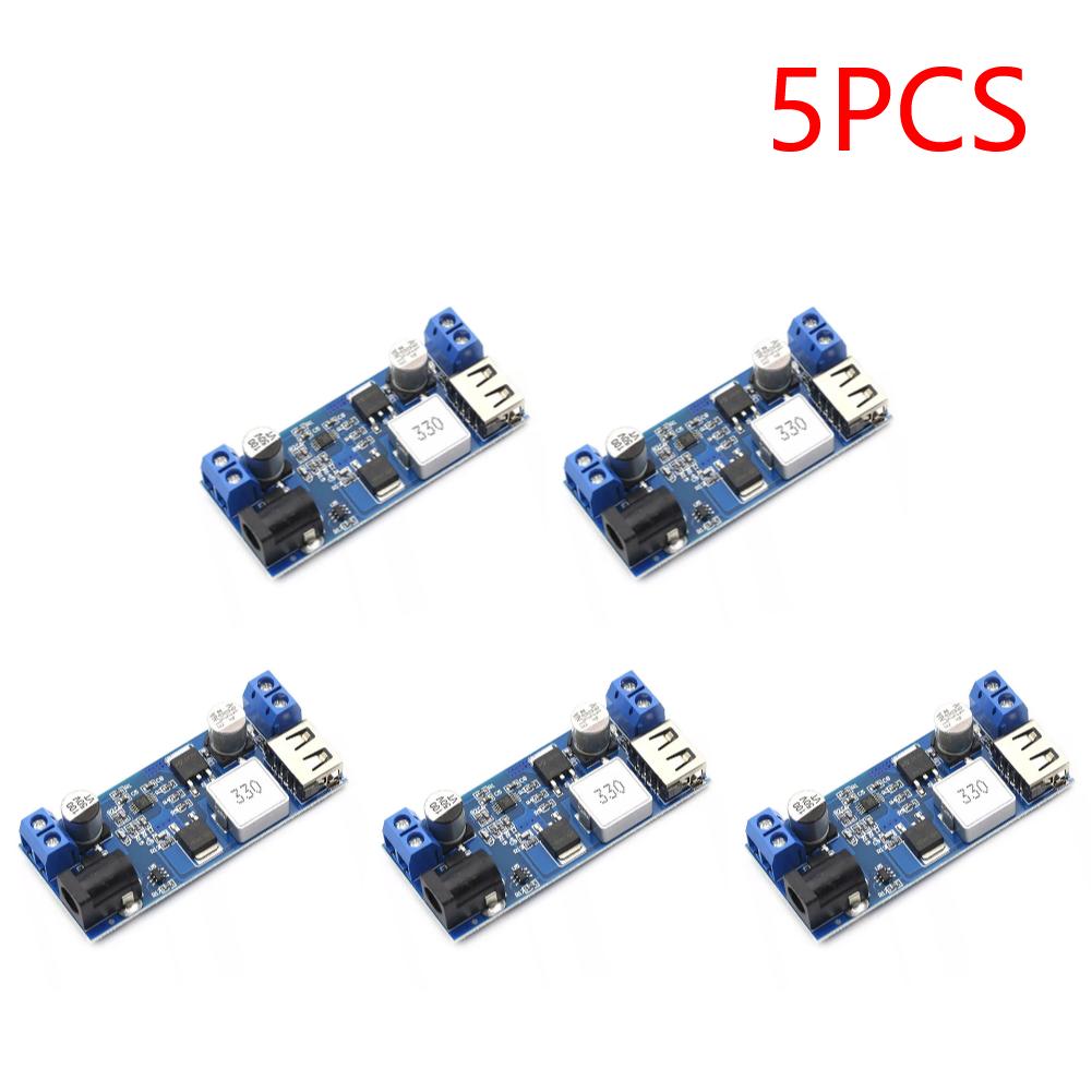 DC-DC 24V/12V To 5V 5A Step Down Power Supply Buck Converter Adjustable Buck Step Down Converter Module USB Power Buck Module
