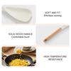 Yousheng Silicone Cooking Spoons Food-Grade Kitchen Spatula Heat Resistant Non-Stick Spatula Spoon for Stirring And Serving