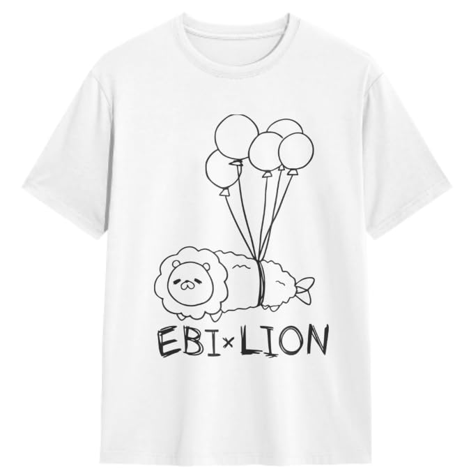 

Shrimp Frying Flying in the Sky T-shirt L