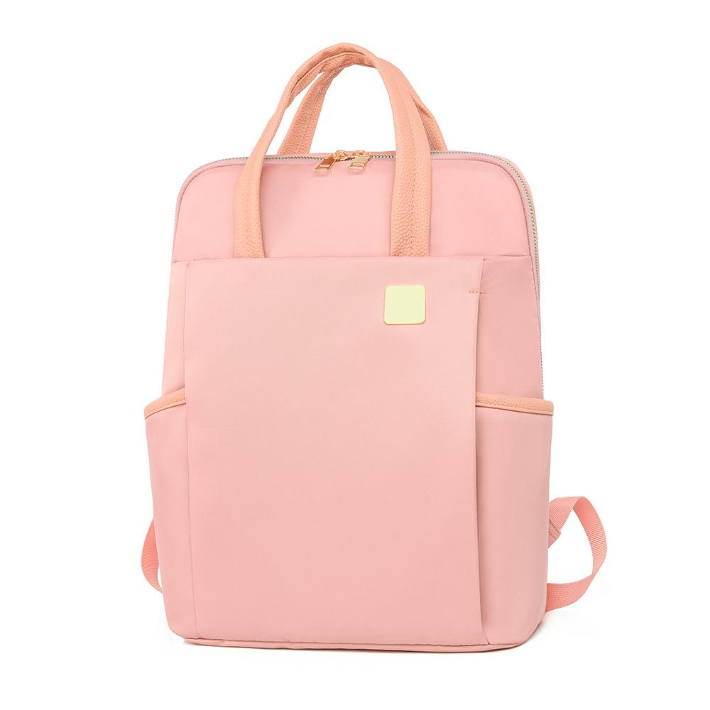 Fashionable Shoulders for Men and Women, Simple, Lightweight, Large Capacity, Four-piece Student Schoolbag Backpack