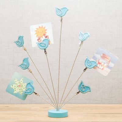 Soporte para Fotos de Escritorio con Forma de Árbol y Base Redonda, 8 Ramas para Tarjetas de Regalo