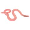 Chocolate Earthworm Sculpture for Decoration Made from Plastic Lightweight and Realistic 1 Piece