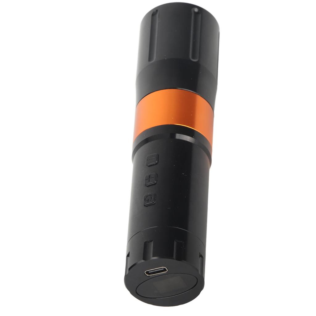 Wireless Tattoo Machine Pen 3mm Stroke Fast Charging LED Display Aluminum Alloy Cartridge Needle Tattoo Pen