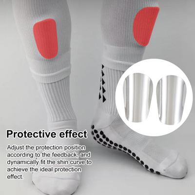 Mini Soccer Shin Guards for Kids Adults Hard Anti-Collision Miniature Shin Pads EVA Foam Padding Calf Protector for Football Training