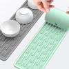 Durable Silicone Heat Mat Nonslip Dish Drainer Mat Silicone Quick Dry Pad
