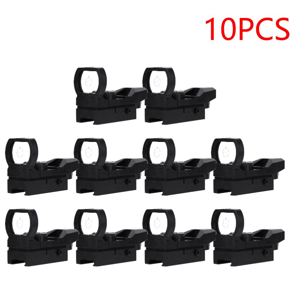 5-20PCS Holographic Rifle Scope Green Dot Sight Scope Reflex Optics Sight Compact Sights for 20mm Rail Mount Toys