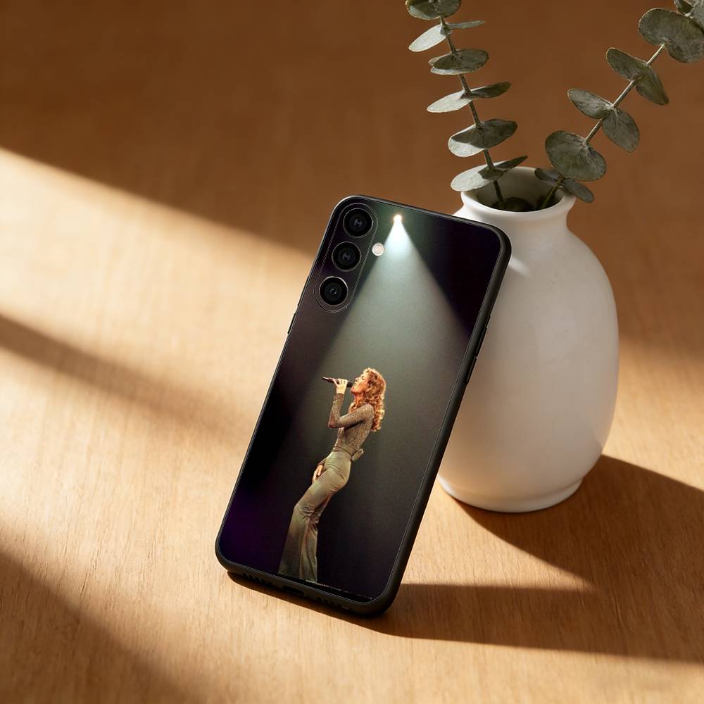 Celine Dion  Phone Case For Samsung GalaxyA13,21s,22,31,32,52,53,71,72,73,Soft Black Cover Samsung a21