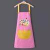Waterproof Children's Art Apron with Sleeves - Ideal for Painting and Mealtime.