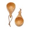 Nordic Style Wooden Coffee Cup 30ml/1oz Capacity Portable Wood Mug Wooden Drinking Cup  Parties