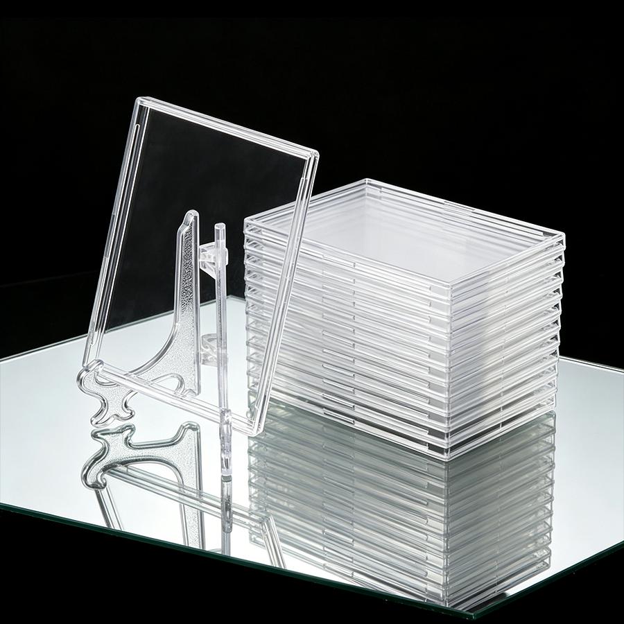 3/6/12pcs Acrylic Card Case Star Transparent Idol Photo & Game Card Polaroid Photo Laminated Hard Brick Displaying Decor XJM