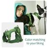 Dog Harness Adjustable Pet Chest Dog Harness Breathable Vest Training Harness for Small Medium Dog Harness and Leash for Walking