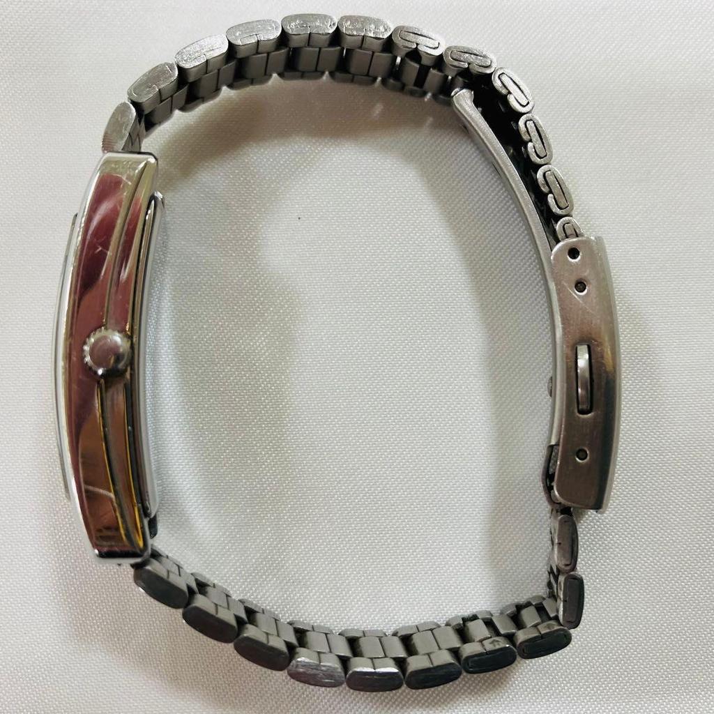 Used FURLA Women's Watch Square Silver Dial Quartz
