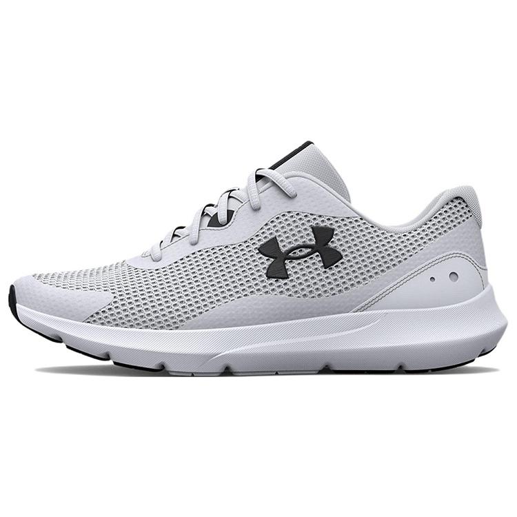 Under Armour Surge 3  White Black  Men s 3024883-100 EU 40