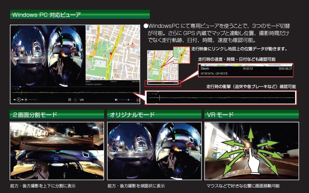 KEIYO Dash Front and Minimizes Blind Spots from Inside the WDR Support for Nighttime GPS for Map Includes Recording Plate and SD Set Product Cam,