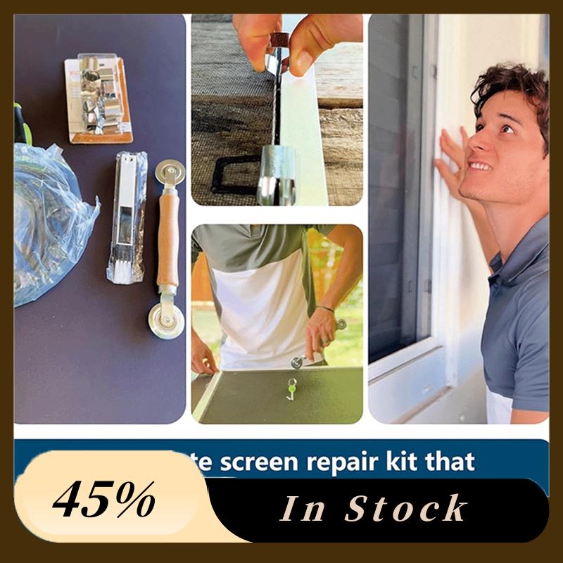 A60Z Top Screen Door Tool Kit For Installing Window With Removal Door Hook Screen Clips To Hold The Screen In Window A