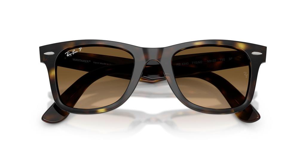 sunglasses 0RB4340 WAYFARER HAVANA POLAR BROWN GRADIENT 50mm polarized Ray-Ban 710/M250