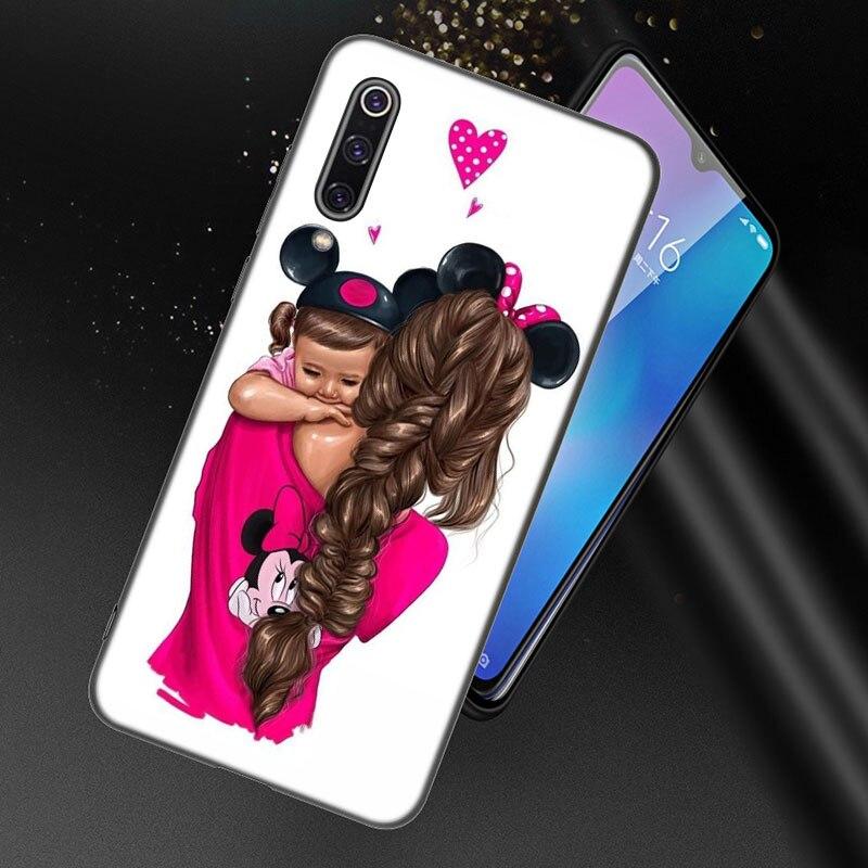 Wunderschöne Mutter Tochter Sohn Hülle Für Xiaomi Redmi 7 7A 8A 9i 9A 9C 10 10A 10C K20 Note 5 6 Mi 8 9 9T Pro A2 Lite A3 6X Mix 3