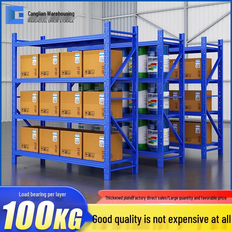 Light Duty Metal Storage Shelving Rack for Warehouse Display
