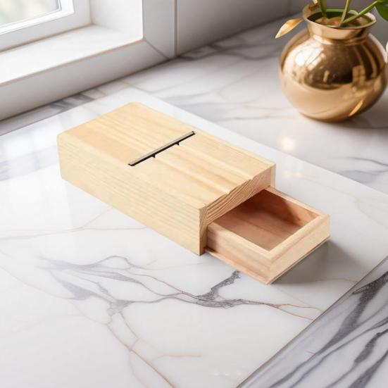 Handmade Soap Planer with Drawer Box Wooden Candles Loaf Soap