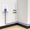 Punch-Free Traceless Cable Organizer: Self-Adhesive Wire Fixer and Router for Home Storage