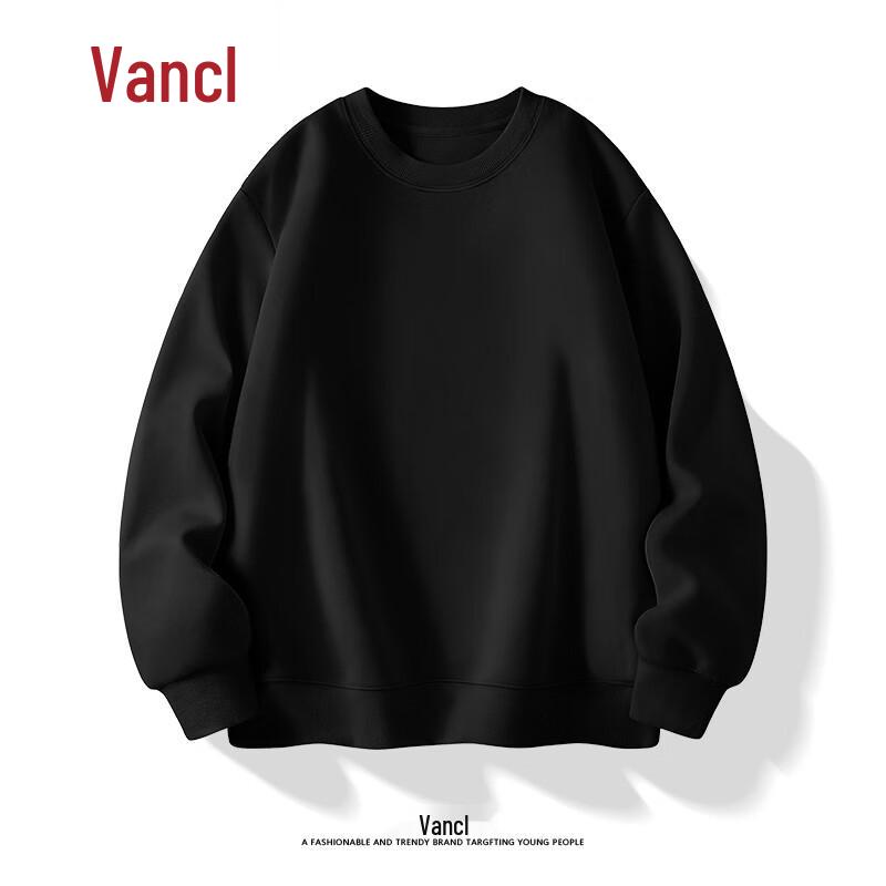 

VANCL Men s Casual Loose-Fit Round Neck Sweatshirt 4XL