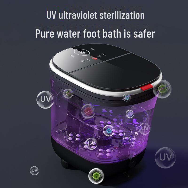 Chigo Automatic Heated Foot Bath with Sterilization and Deep Calf Massage