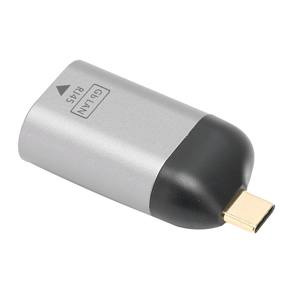 Ethernet Port Adapter TypeC to RJ45 Network Converter Computer External Hardware